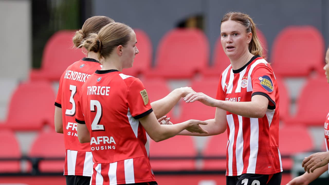 Kampioen PSV Vrouwen beëindigt slechte reeks met zege op De Graafschap