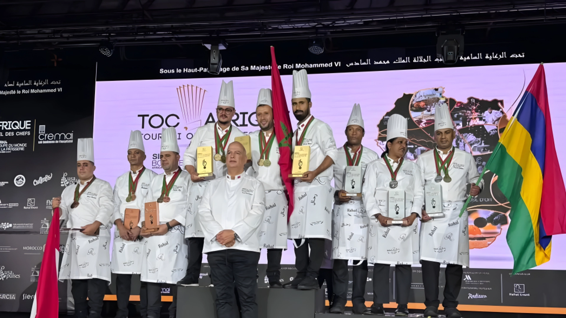Marokko wint goud op Afrikaans kampioenschap patisserie in Agadir