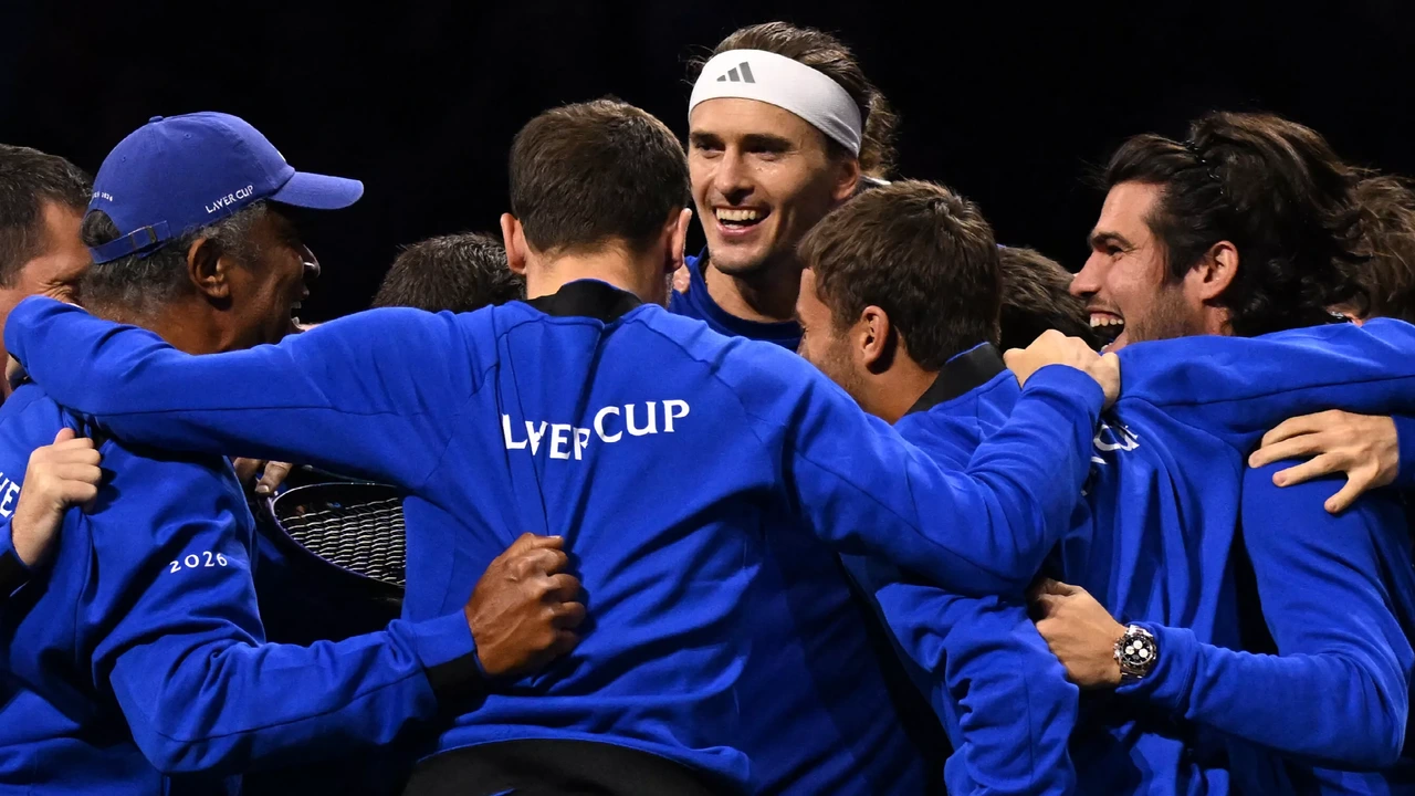 Zverev en Alcaraz helpen Team Europa aan zesde eindzege Laver Cup