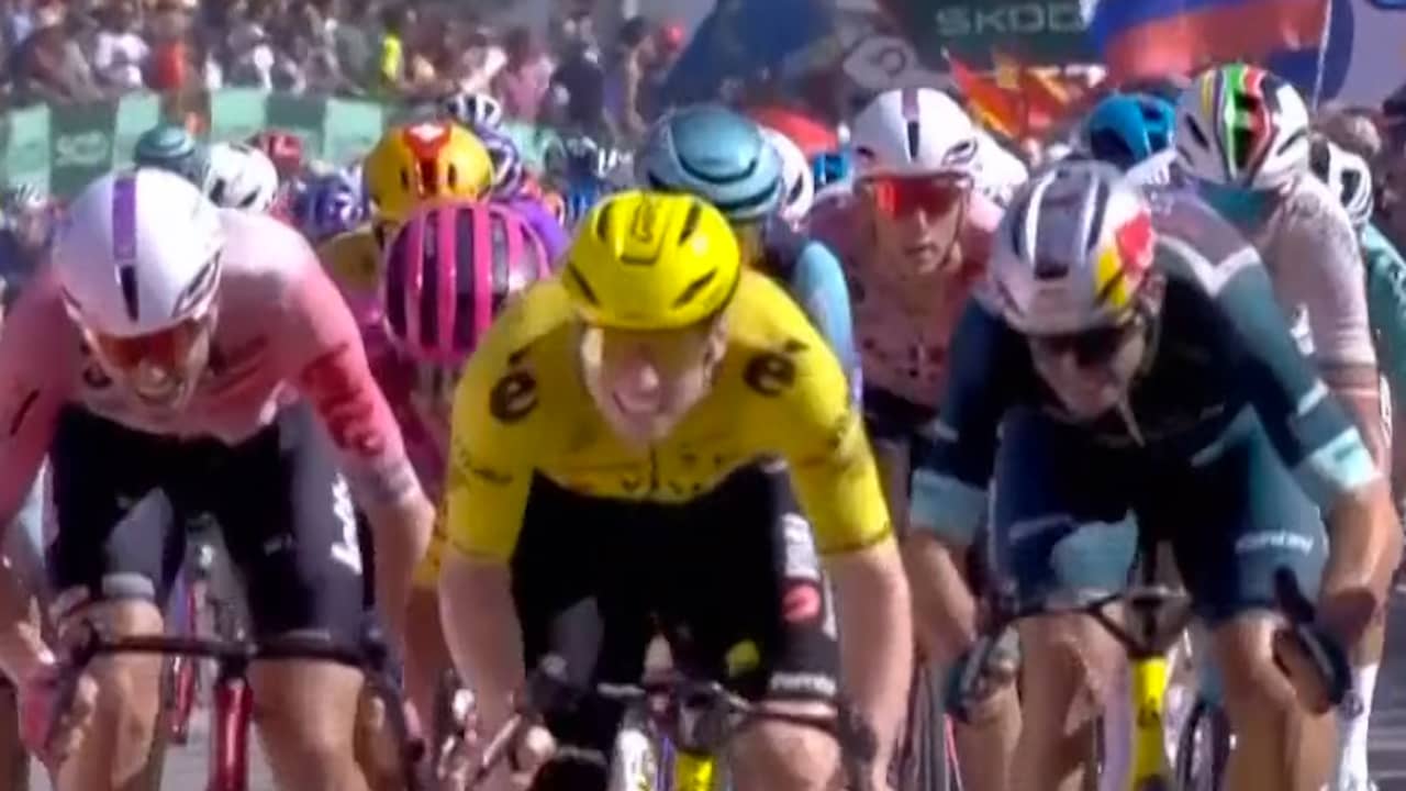 Brennan wint Vuelta-etappe met hulp van Van Aert
