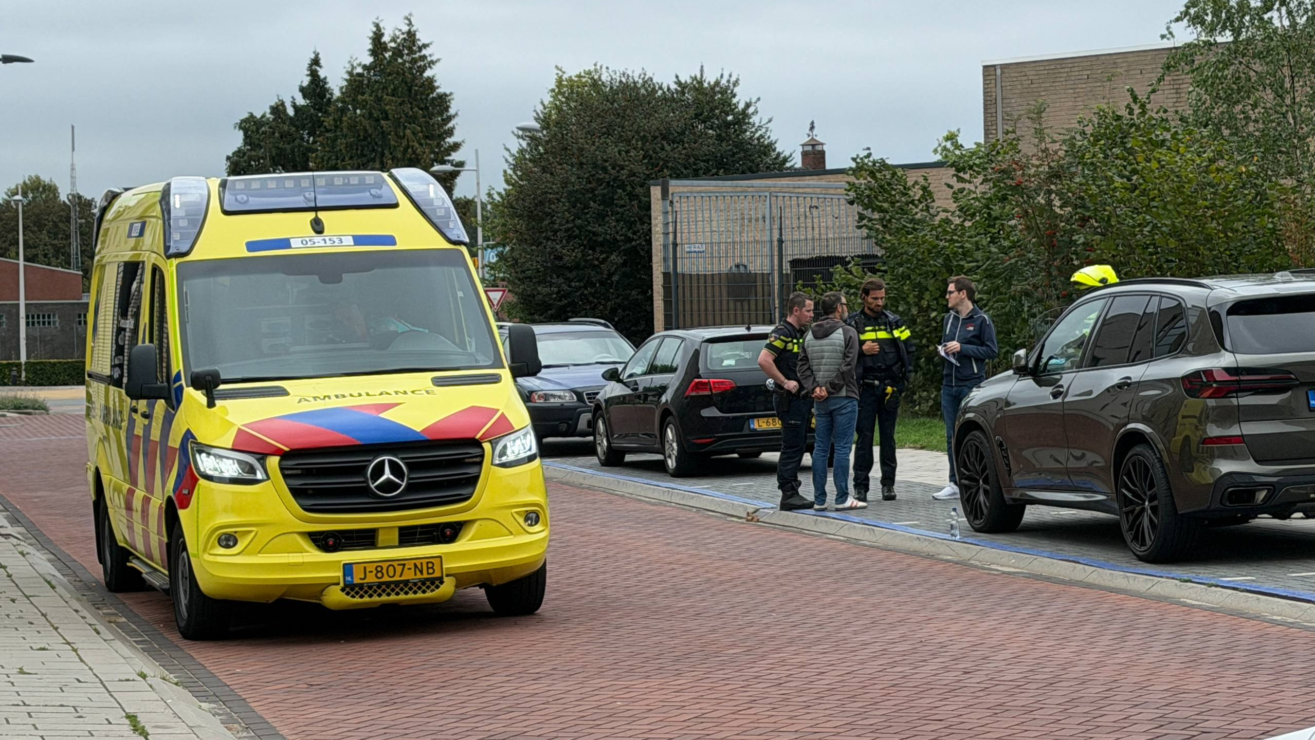 Fietser gewond na botsing in Wierden