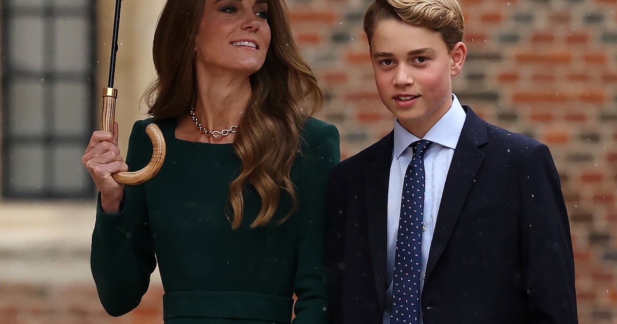 Prins George start op Eton College, ouders begeleiden hem