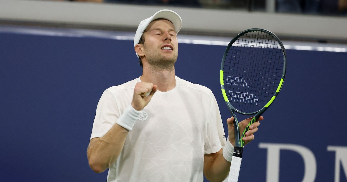 Van de Zandschulp na thriller naar US Open kwartfinales