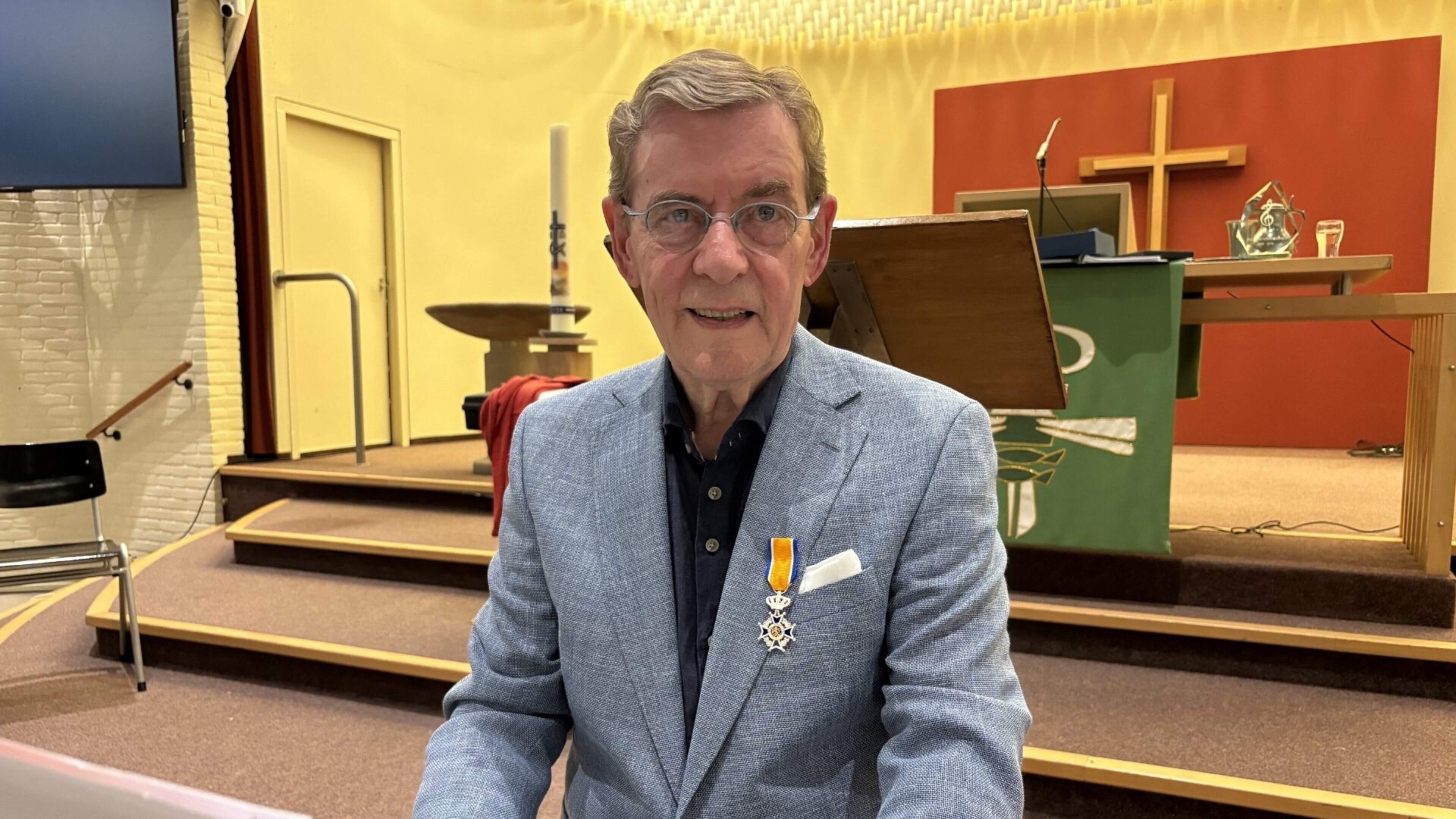 Frits Vugteveen (81) uit Assen benoemd tot Lid in Orde van Oranje-Nassau in Emmen