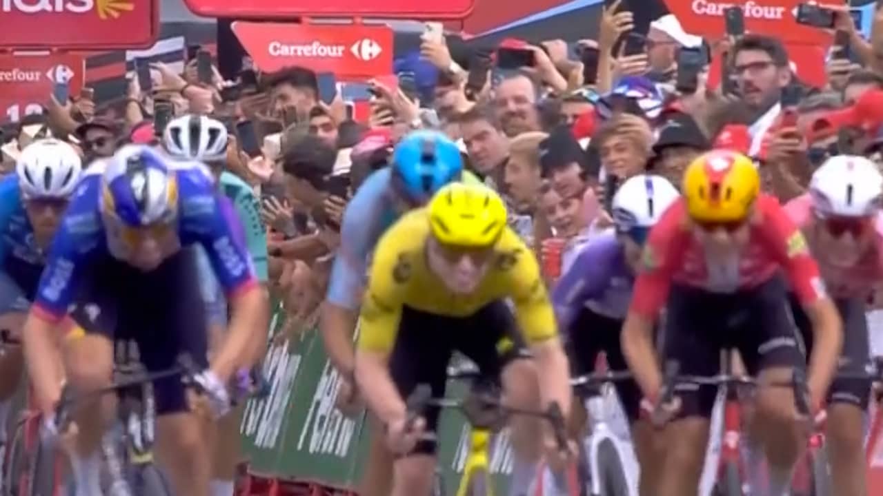 Onbekende renner wint vijfde Vuelta-etappe na sprintduel