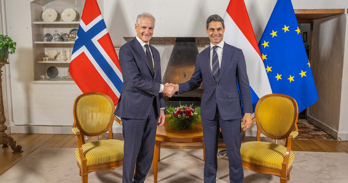 Noorse premier bezegelt samenwerking met Nederland in Middelburg