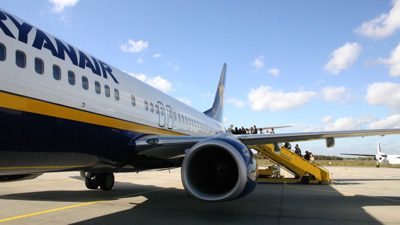 Koffers Ryanair-passagiers nog steeds zoek na technische storing op Eindhoven Airport