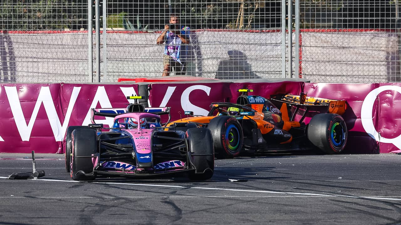 Norris wil schorsing voor Colapinto na crash: 'Dit soort coureurs hoort niet in F1'