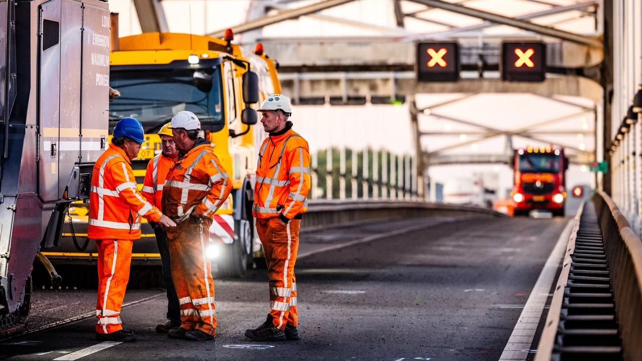 Merwedebrug drie dagen dicht, vanmiddag veel hinder verwacht
