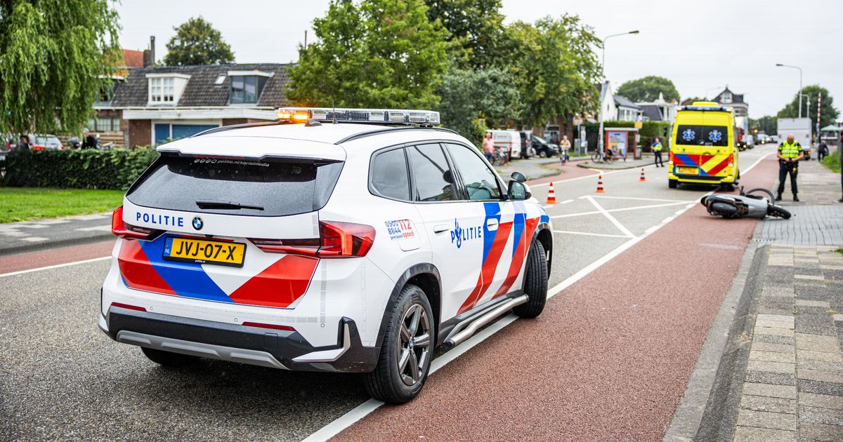Ongeluk in Sneek veroorzaakt ochtendspitschaos