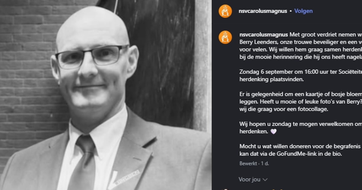 Herdenking doodgeschoten beveiliger afgelast uit angst
