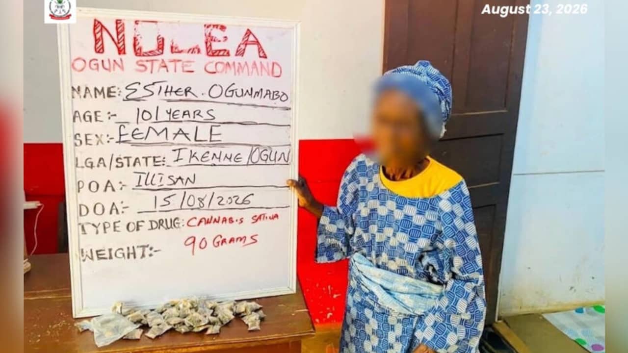 101-jarige Nigeriaanse opgepakt voor cannabisverkoop