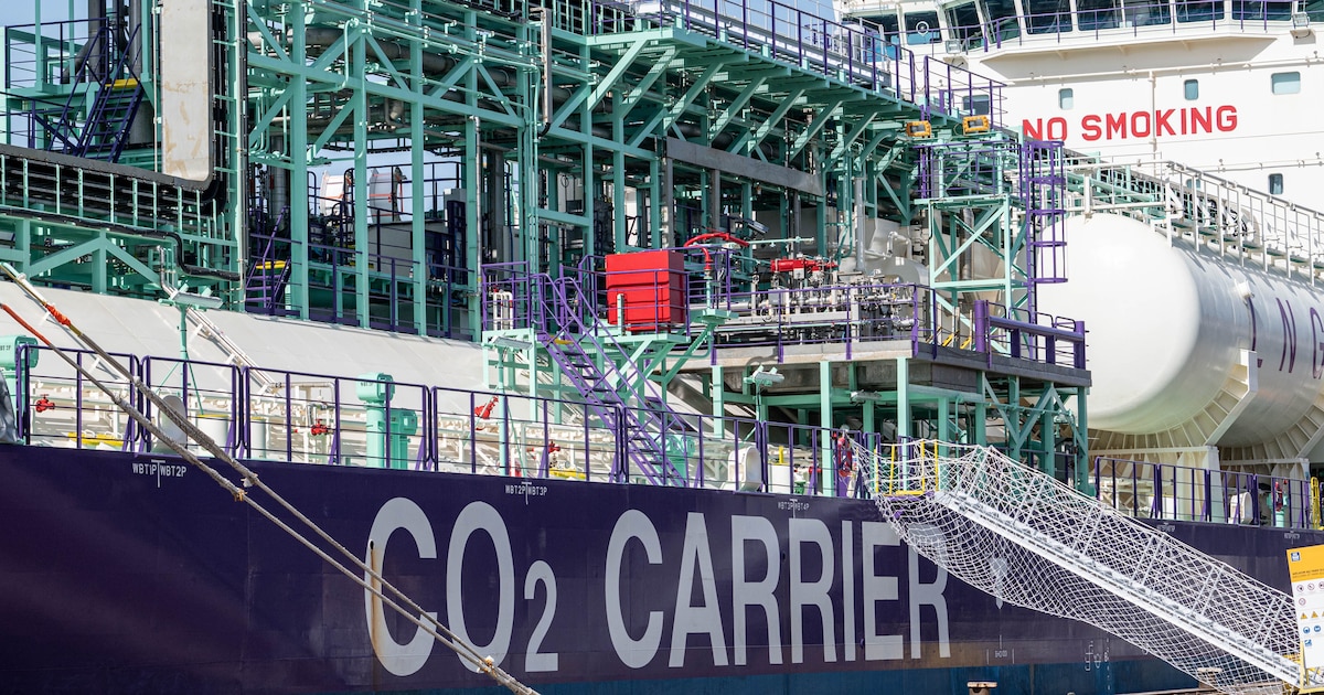 Vloeibare CO₂ van Zeeland naar Noorwegen voor onderzeese opslag in 2026