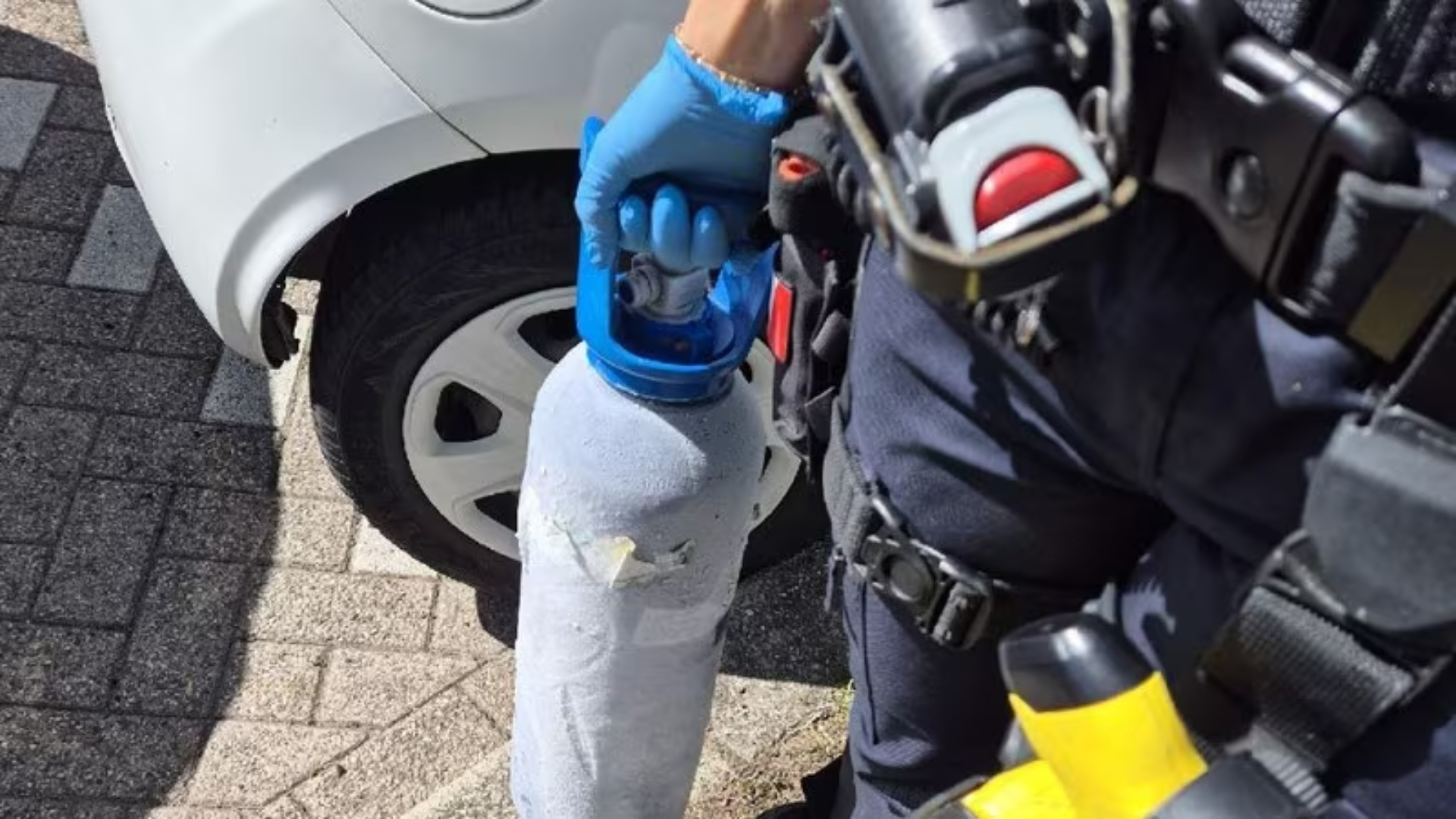 Achtervolging in Heerlen: Man (leeftijd onduidelijk) opgepakt na moeizame arrestatie