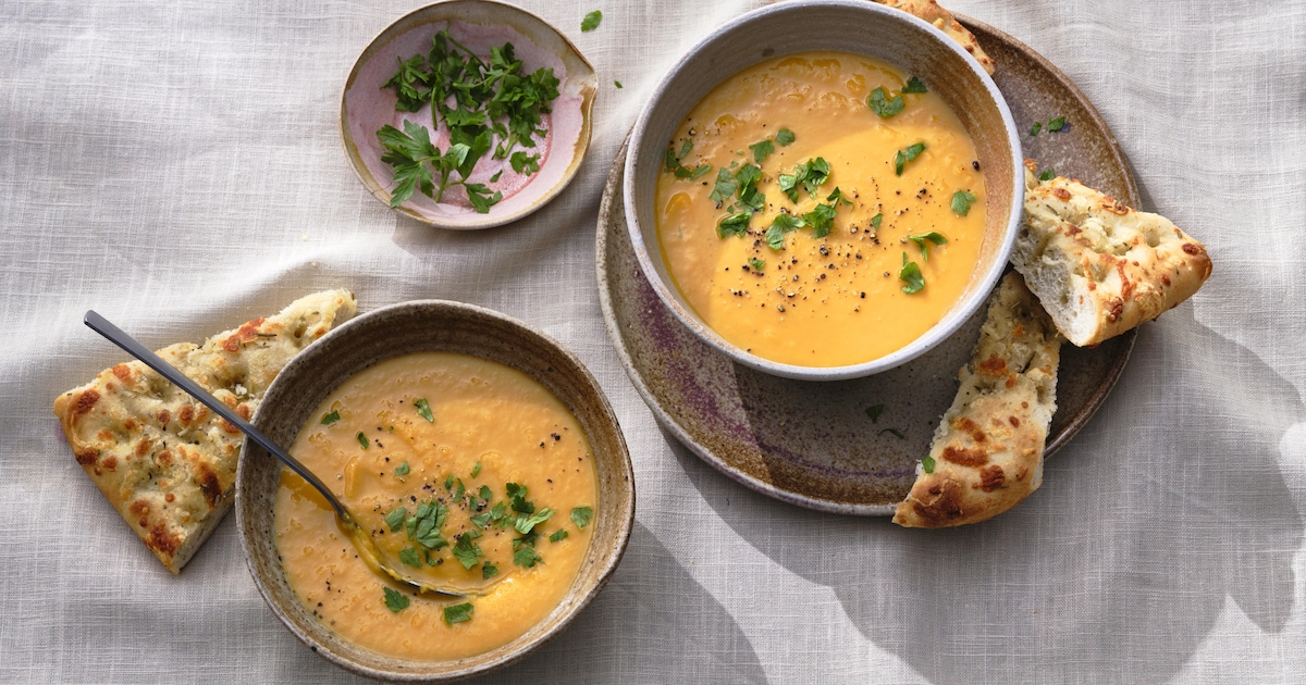 Wat Eten We Vandaag: Zoete aardappelsoep