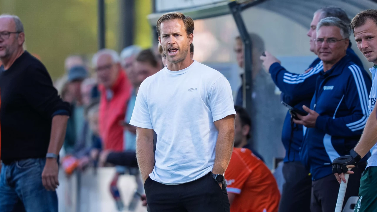 Rotterdam-icoon Hertzberger verliest bij debuut als hoofdcoach Bloemendaal