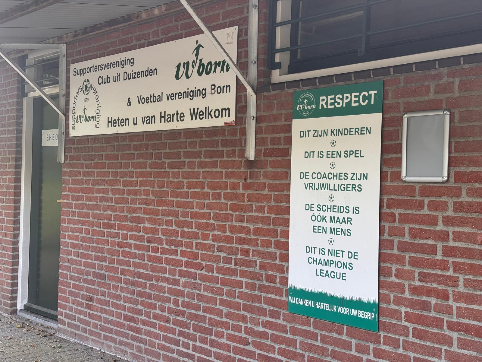 Sportpark Born waant zich Champions League