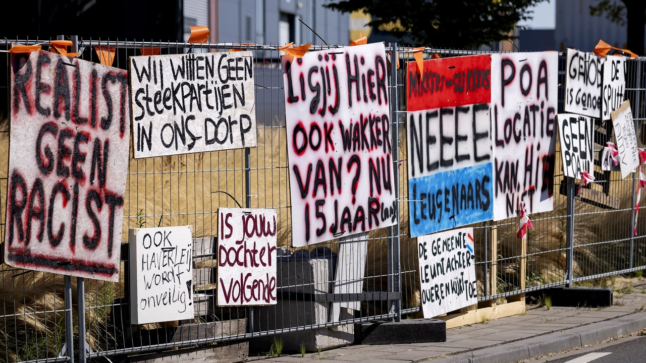 Cel- en taakstraf voor tegenstanders azc Engelen die vrouw mishandelden