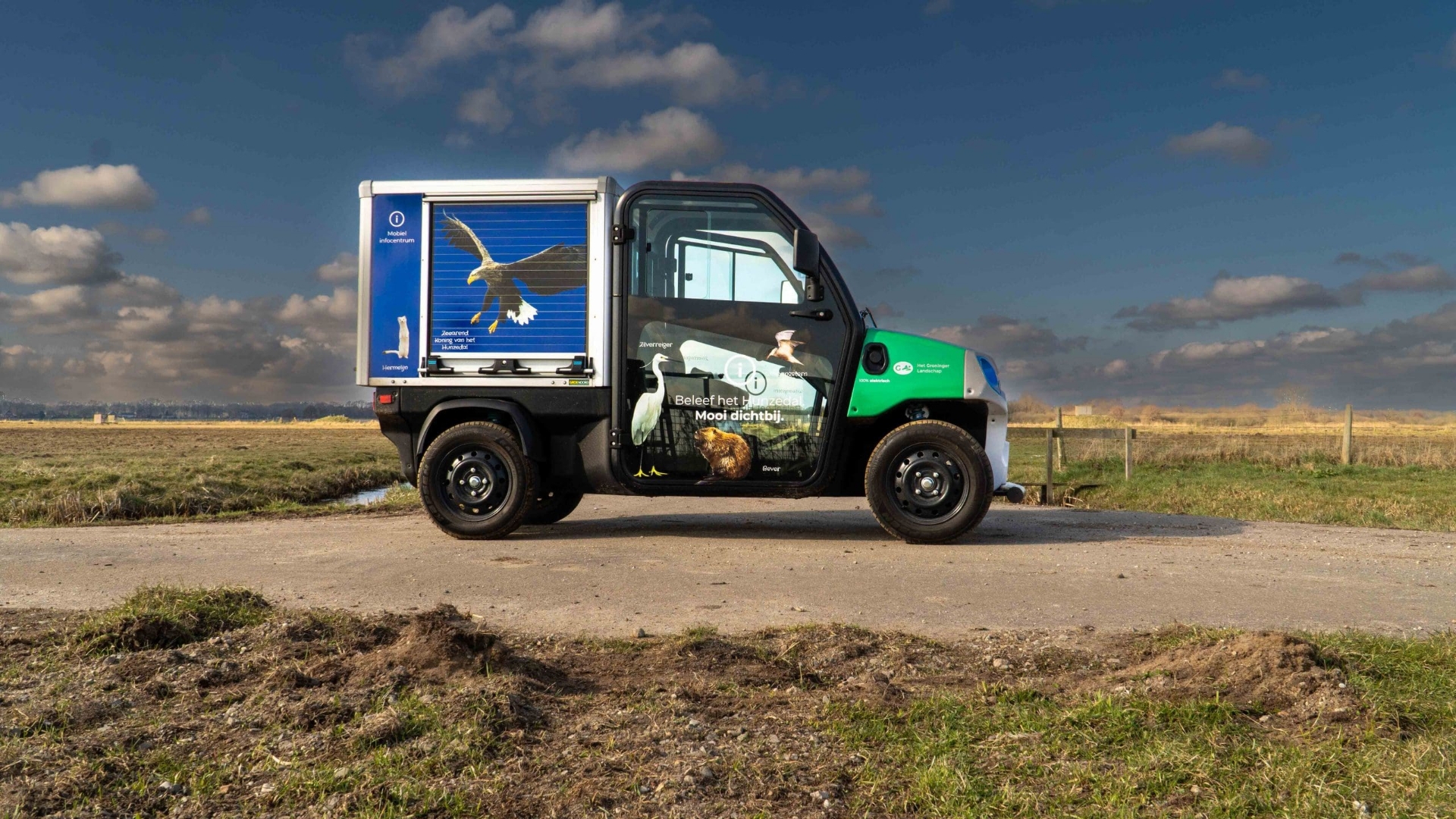 Elektrische Hunzemobiel vergroot toegankelijkheid Hunzedal voor minder mobiele bezoekers