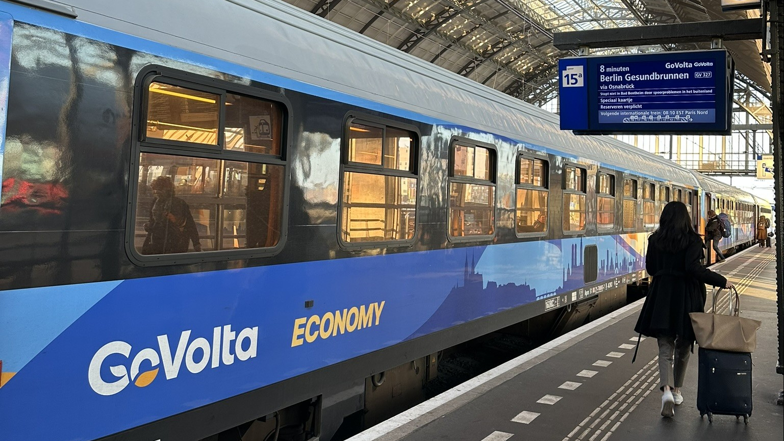 NS onderzoekt plannen GoVolta, treinverbinding Amsterdam-Hengelo vertraagd