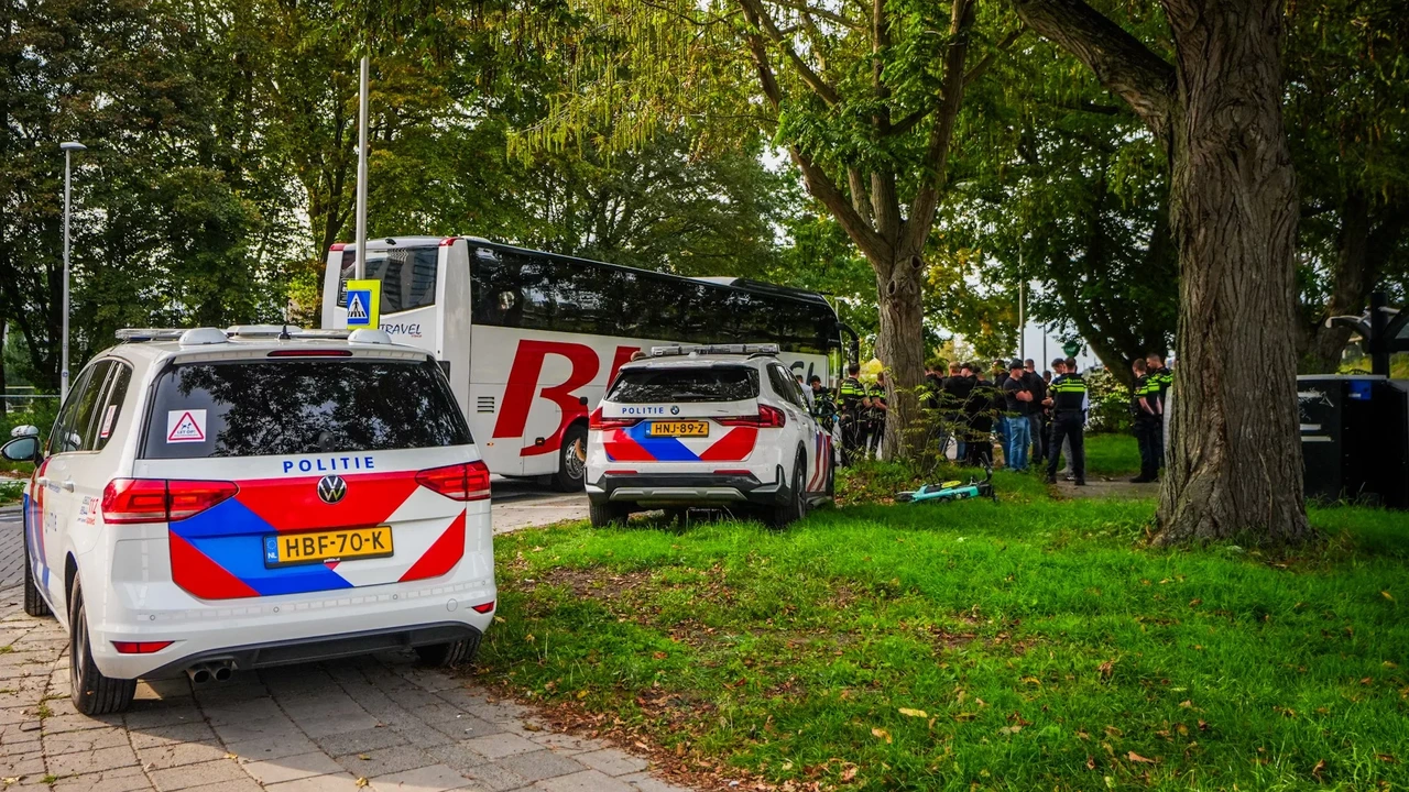 Tientallen voetbalsupporters met elkaar op de vuist in Eindhoven