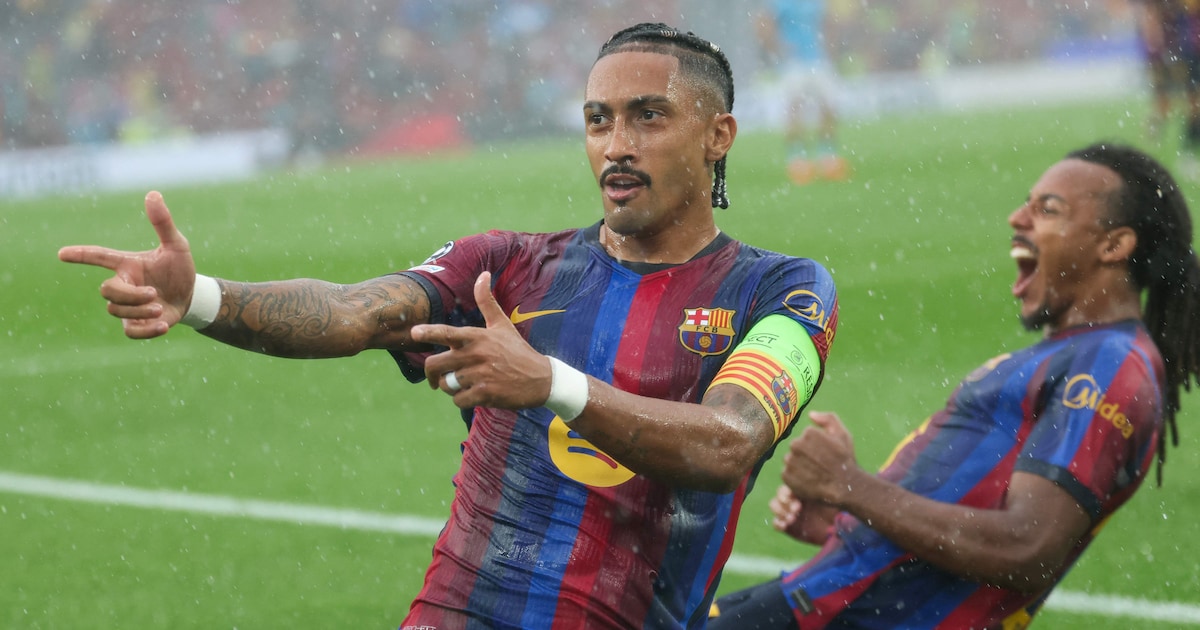 Feyenoord met vroege tegentreffer achter tegen Barcelona in Champions League