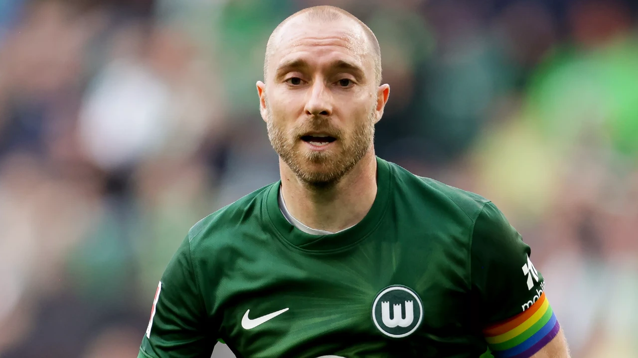 Contract Eriksen ontbonden bij Wolfsburg, drie maanden na tweede onwelwording