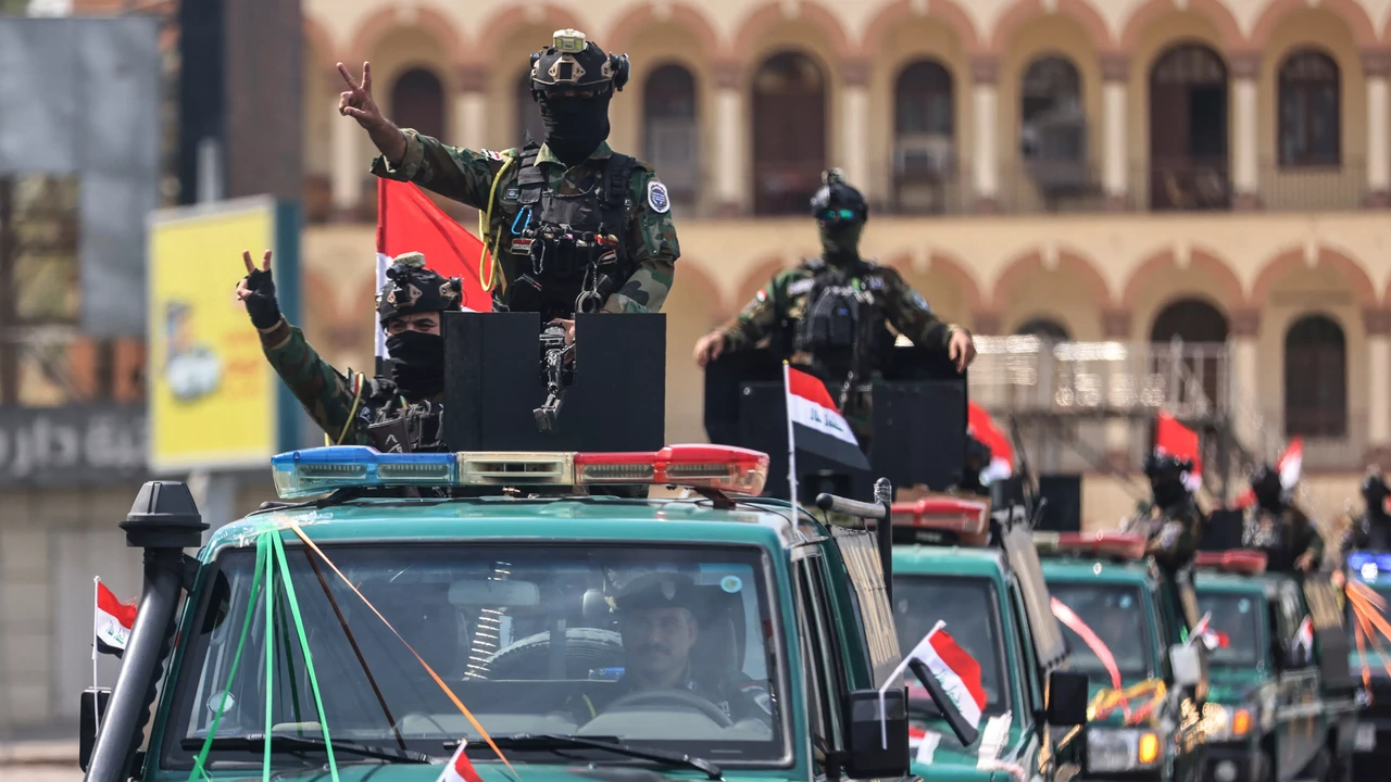 Amerikaanse troepen na 23 jaar weg uit Irak, Bagdad viert soevereiniteit