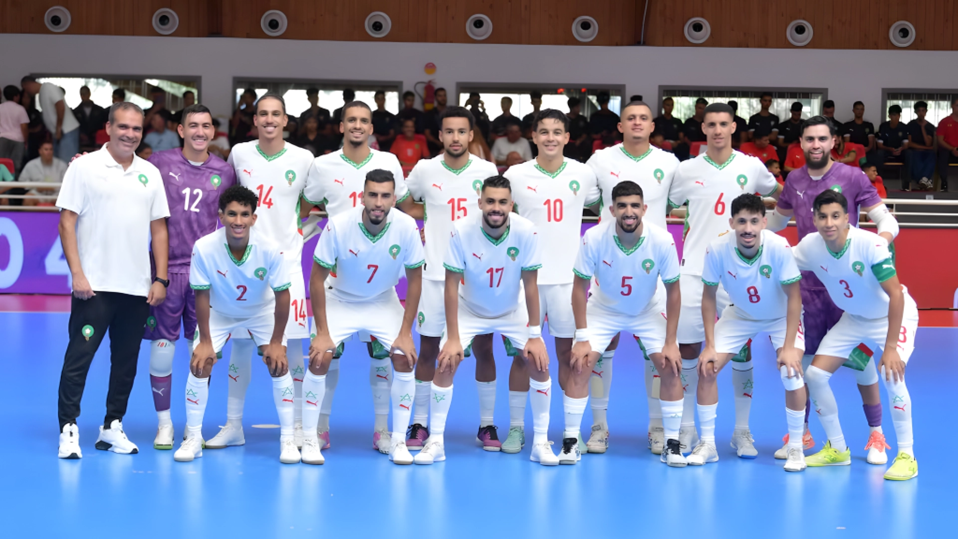 Marokko blijft zesde op wereldranglijst futsal, vrouwen zakken twee plaatsen